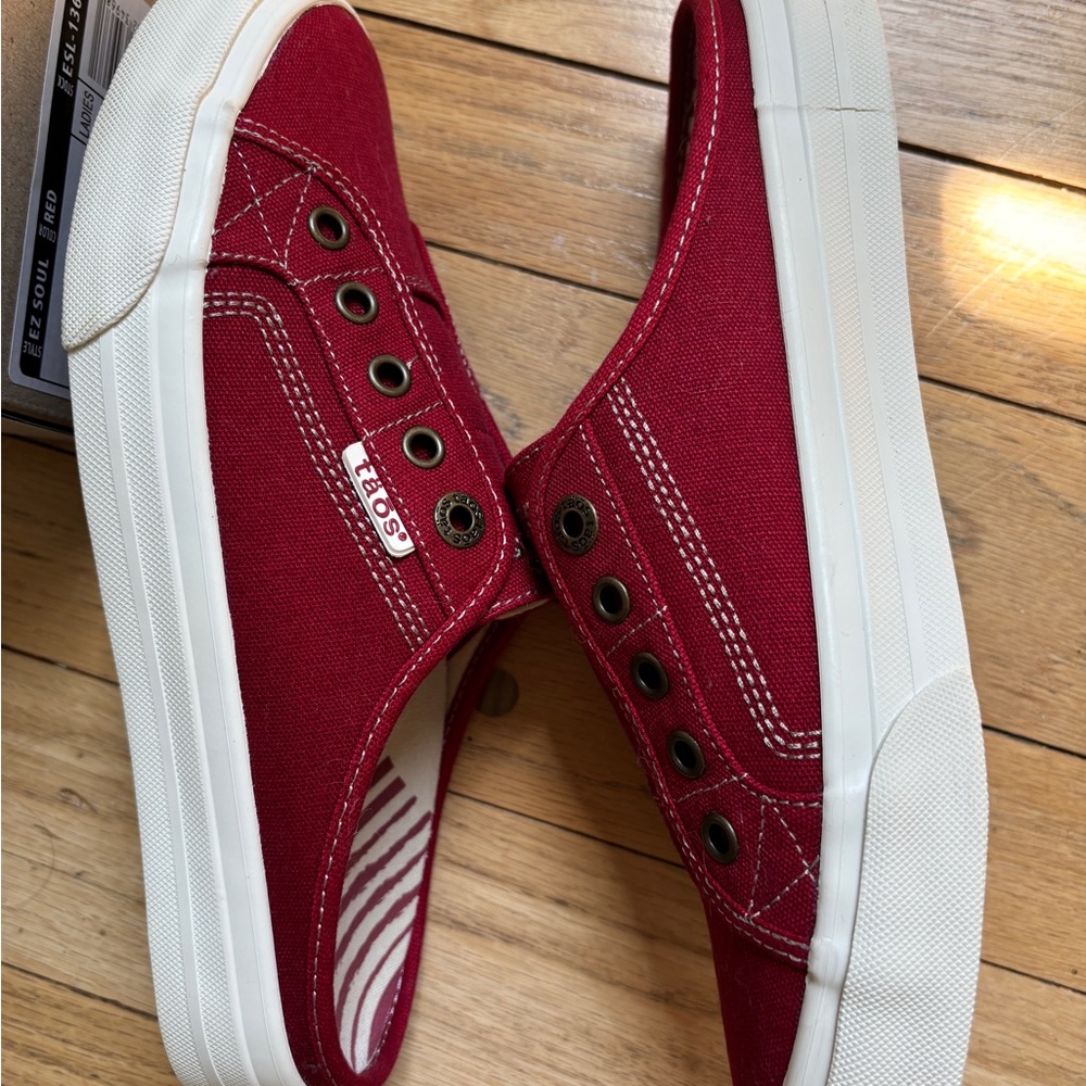 NIB Taos Canvas EZ Soul Slide Sneakers 7.5 - Picture 5 of 12